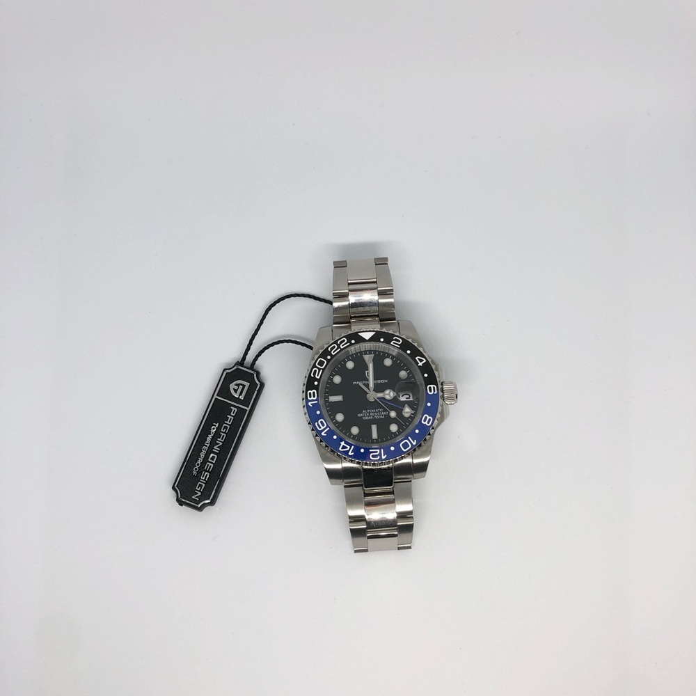Pagani Design 40mm GMT Automatic Mens Watch Mechanical Stainless Steel watch - Picture 2 of 8